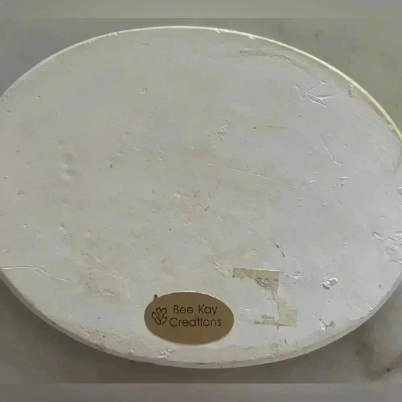 Vintage Bee Kay productions plaque of   2 adorable ducks approx. 4.5 x 5 inches. - Picture 2 of 4